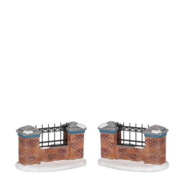 Zoo Stone Wall 2 Pieces - L9Xw5,5Xh5,5cm Zoo Stone Wall 2 Pieces - L9Xw5,5Xh5,5cm