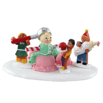 Lemax Triple Scoop Snowman