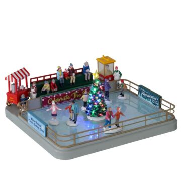 LEMAX OUTDOOR SKATING RINK, MIT 4.5V ADAPTER