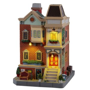 LEMAX WESTER ST. ROW HOUSE (SMOKING), MIT 4.5V ADAPTER