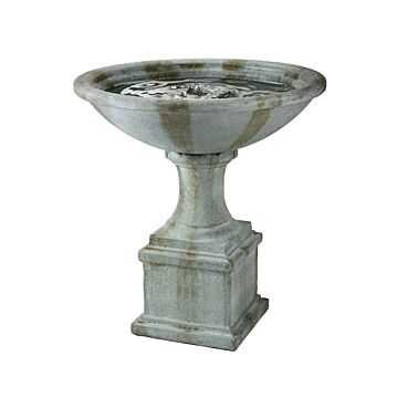 Brunnen draußen robust Schale