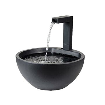 Wasserspiel Schale Schwarz