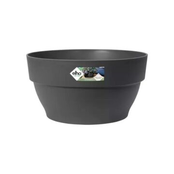 Blumentopf Vibia Campana Schale dunkelgrau Ø 34 cm - Elho