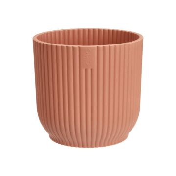 Blumentopf Vibes Fold rund mini rosa Ø 11 cm - Elho