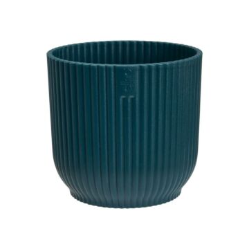 Blumentopf Vibes Fold rund mini blau Ø 11 cm - Elho