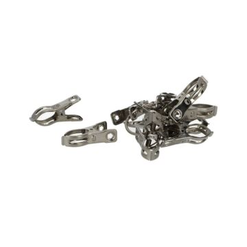 Pflanzenklammern Metall 12er Set