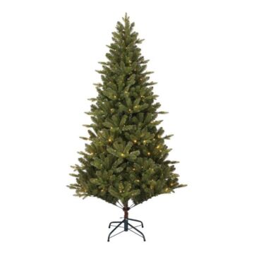 Kerstboom Elkins met led groen 260 cm - BLACK BOX
