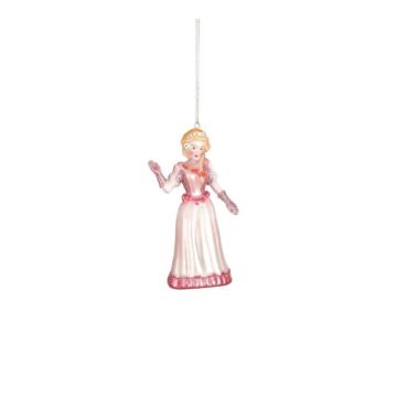 Efteling ornament Assepoester glas 13cm