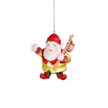 Efteling ornament kabouter glas 9,5 cm