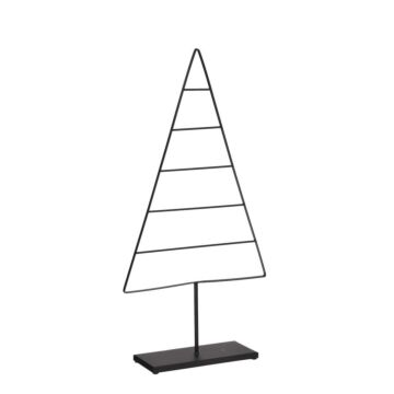  Tisch Standard Weihnachten schwarz 80 cm