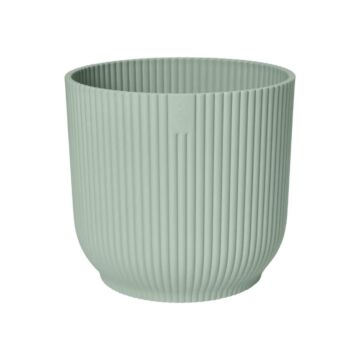 Blumentopf Vibes Fold rund mini  grün Ø 9 cm - Elho
