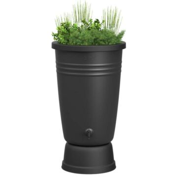 Regentonne Flowerpot Green Basics plus 110L - Elho