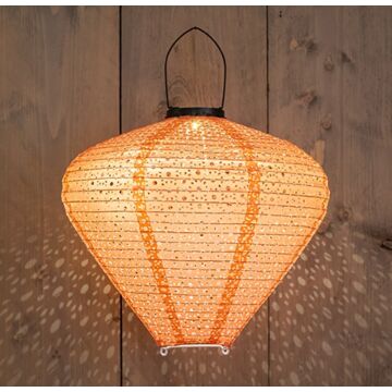 Solarlampe Marrakesch korallenfarbe 33 cm