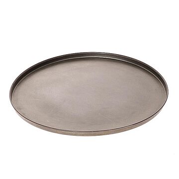 Tablett Sarlek grau Ø 45 cm - HBX Natural Living