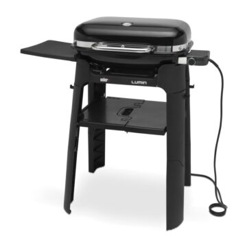 Weber Lumin mit Fassung schwarz