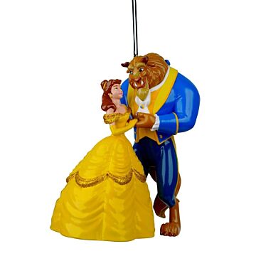 3D-Ornament „Die Schöne und das Biest“.