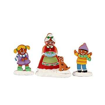 Lemax Mrs. Claus and Cookies, Set mit 3