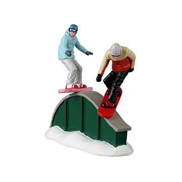 Lemax Boarding Fun