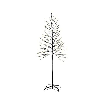 LED-Weihnachtsbaum schwarz 210 LED - 180 cm - Lumineo