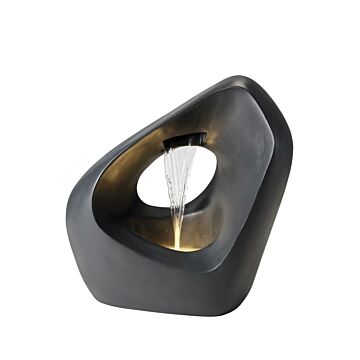 Brunnen aus Polyresin grau 52 cm - Lumineo