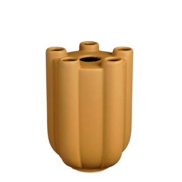 Minda Tulpe Vase ocker - L 28,5 cm