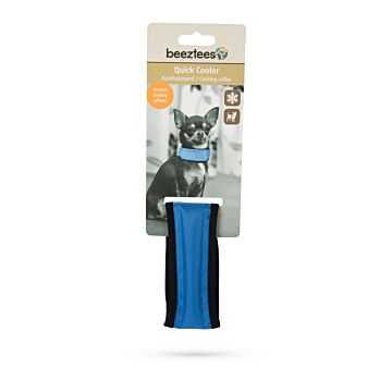 Quick Cooler Halsband Blau 22–30 cm – Beeztees