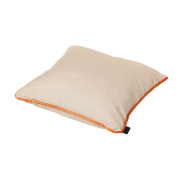 Dekokissen Samt orange 45 x 45 cm - Madison
