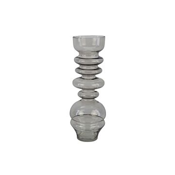 Vase Dimonde grau Ø 12 cm - HBX natural living