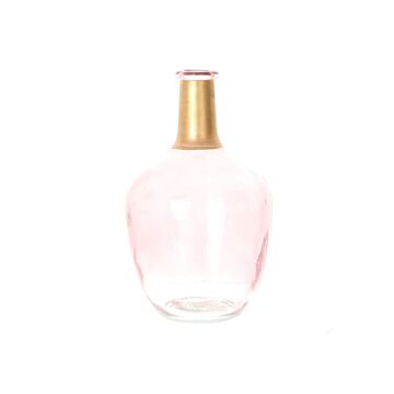Vase Bianna grijs Ø 15 cm  - HBX Natural Living