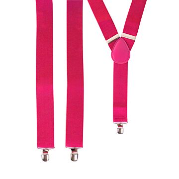 Set Rosafarbene Hosenträger