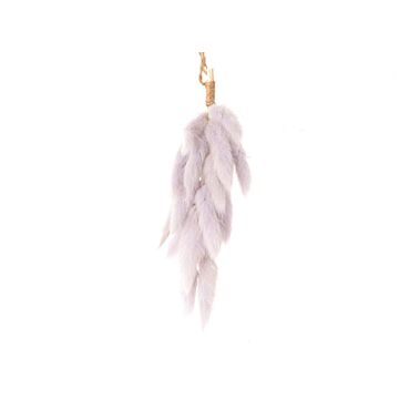 Hängende Lagurus Spule lila 20 cm - HBX Natural Living