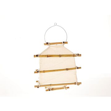 Laterne Lampion natur L 32 cm - HBX Natural Living