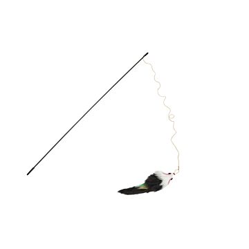 Katzenspielzeug Beeztees Angel mit Plüsch-Tier L 45 cm