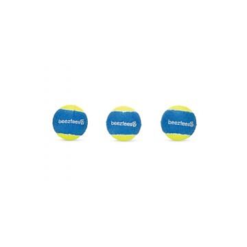 Hundespielzeug Fetch tennisball blau/gelb 3st 6.3 cm