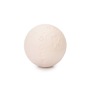 Beeztees Welpen-Spielball aus Gummi, rosa, 6 cm