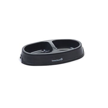 Dinner-Set Katze anthrazit 2×0,15  l – Beeztees