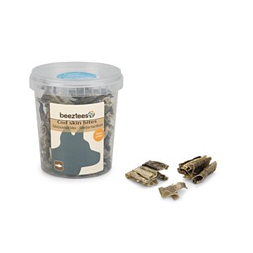 Hundesnack Kabeljauhaut-Bites 100 g – Beeztees