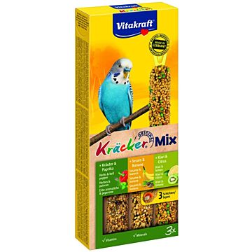 Trio-Mix Kräuter für Sittiche