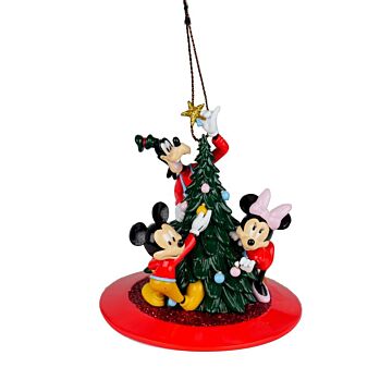 Mickey & Friends 3D-Ornament aus Kunstharz, 9 cm