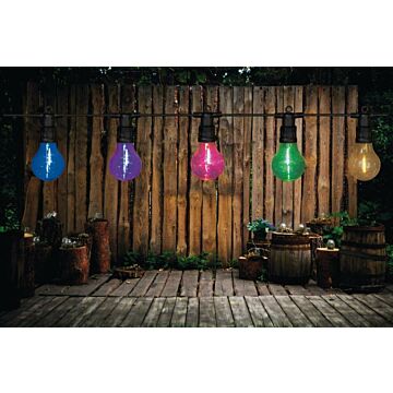 Partybeleuchtung 10 led leuchten multi 6 cm