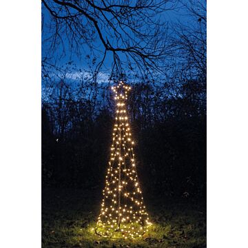 LED Baum mit Stern auf Ständer 200 cm klassisch warmweiß - Anna’s Collection