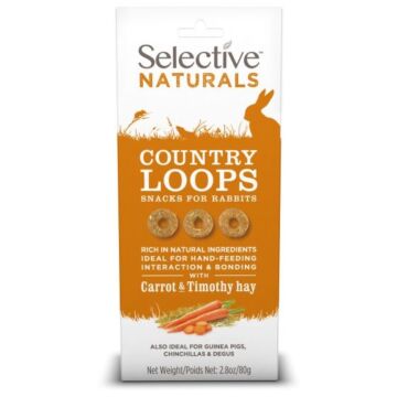 Kaninchensnack Natural Loops 80 g