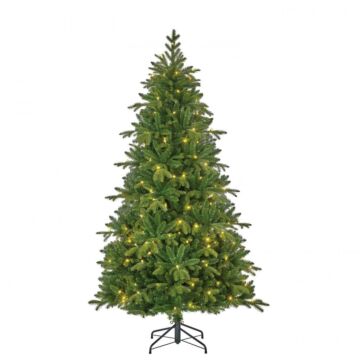 Kerstboom Brampton slim 300L led TIPS 1891 groen 230 cm - BLACK BOX