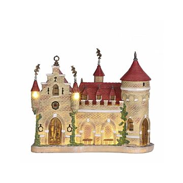 Kasteel van Sneeuwwitje battery operated -l26xw11,5xh21,5cm