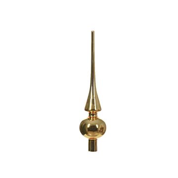 Piek Glas shiny hell Gold 26 cm - Decoris
