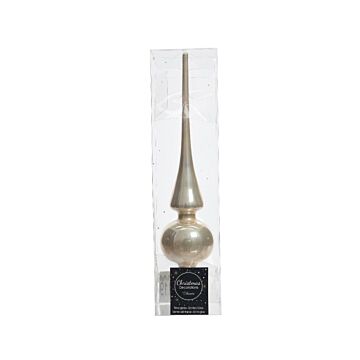 Piek Glas enamel Perle 26 cm - Decoris