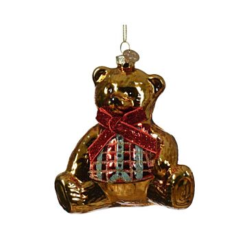 Christbaumkugel Bär Glas 10,8 cm - Decoris