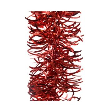 Tinsel Garland Waves Sh 3Ply Christmas Red Tinsel Garland Waves Sh 3Ply Christmas Red