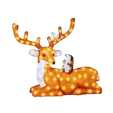 Hirsch 140LED Lichterfigur 66 cm - Lumineo