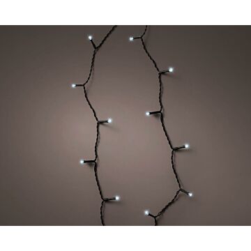 LED Durawise Grundbeleuchtung 8 Funktionen Glitzereffekt kaltweiß 350 cm - Lumineo
